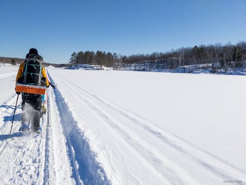 Photo from Queen Elizabeth II Wildlands - 2022 Pulk Pull