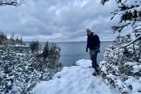 Photo from Snowshoeing From Cyprus Lake To Stormhaven
