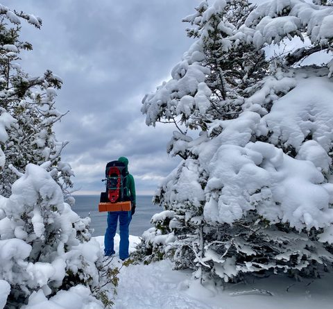Photo from Snowshoeing From Cyprus Lake To Stormhaven