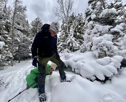 Photo from Snowshoeing From Cyprus Lake To Stormhaven