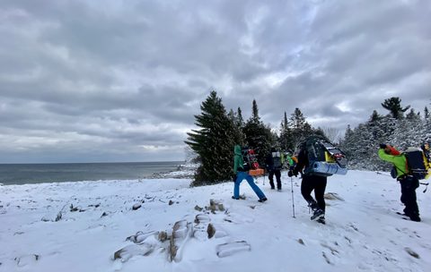 Photo from Snowshoeing From Cyprus Lake To Stormhaven