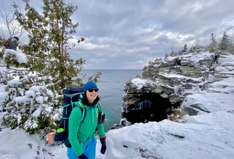 Photo from Snowshoeing From Cyprus Lake To Stormhaven