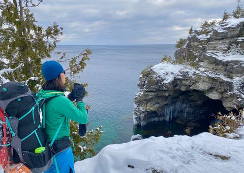 Photo from Snowshoeing From Cyprus Lake To Stormhaven