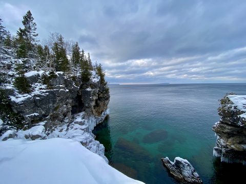 Photo from Snowshoeing From Cyprus Lake To Stormhaven