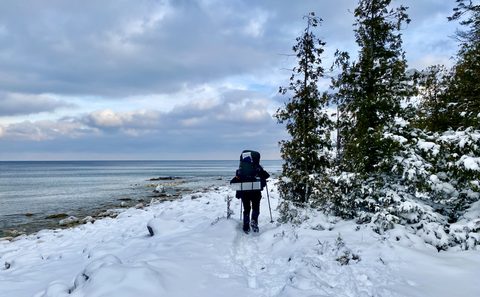 Photo from Snowshoeing From Cyprus Lake To Stormhaven