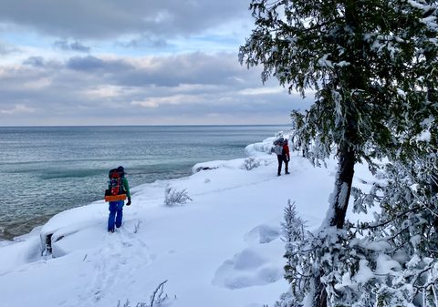 Photo from Snowshoeing From Cyprus Lake To Stormhaven