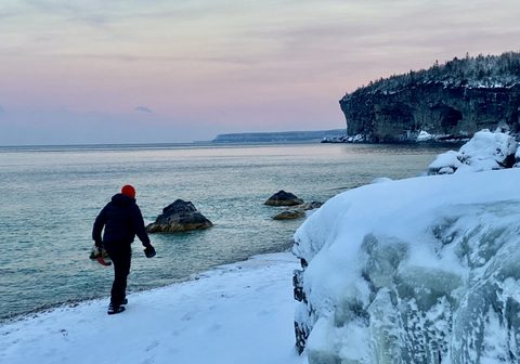 Photo from Snowshoeing From Cyprus Lake To Stormhaven