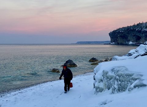 Photo from Snowshoeing From Cyprus Lake To Stormhaven