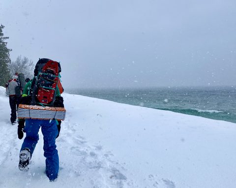 Photo from Snowshoeing From Cyprus Lake To Stormhaven