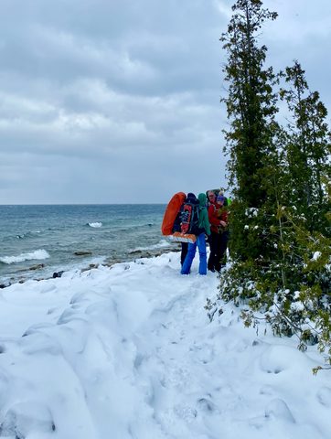 Photo from Snowshoeing From Cyprus Lake To Stormhaven