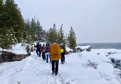 Photo from Snowshoeing From Cyprus Lake To Stormhaven