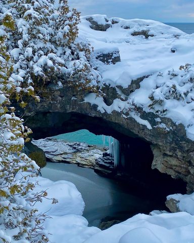 Photo from Snowshoeing From Cyprus Lake To Stormhaven