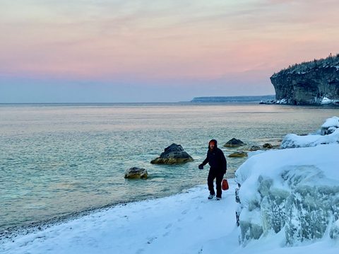 Photo from Snowshoeing From Cyprus Lake To Stormhaven