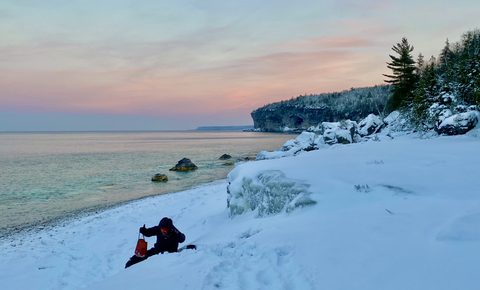 Photo from Snowshoeing From Cyprus Lake To Stormhaven