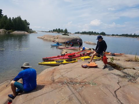 Photo from Backcountry Kayak trip to Philip Edward Island