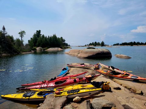 Photo from Backcountry Kayak trip to Philip Edward Island