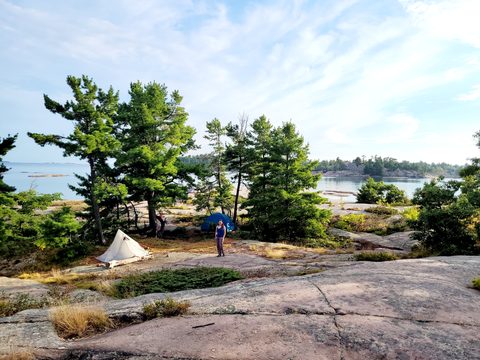 Photo from Backcountry Kayak trip to Philip Edward Island