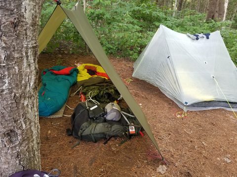 Photo from Backpacking Algonquin’s Eastern Pines Trail