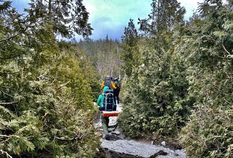 Photo from Snowshoeing Bruce National Park