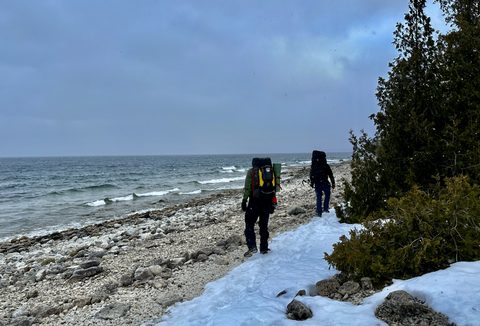 Photo from Snowshoeing Bruce National Park