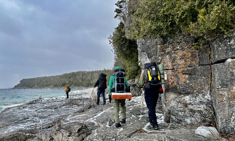 Photo from Snowshoeing Bruce National Park