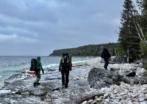 Photo from Snowshoeing Bruce National Park