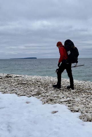 Photo from Snowshoeing Bruce National Park