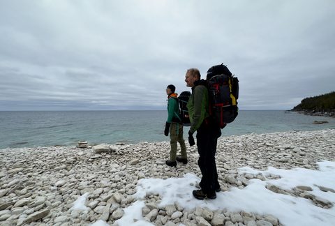 Photo from Snowshoeing Bruce National Park