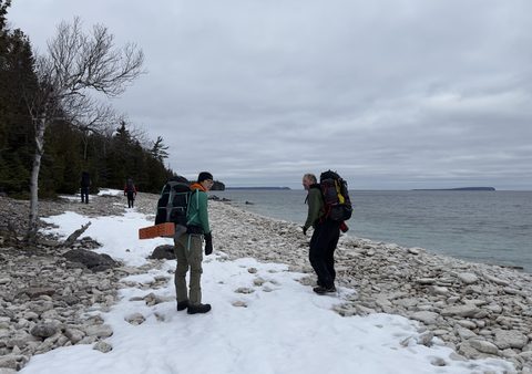 Photo from Snowshoeing Bruce National Park