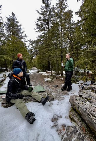 Photo from Snowshoeing Bruce National Park