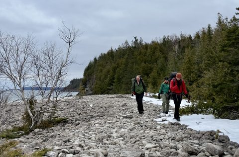 Photo from Snowshoeing Bruce National Park