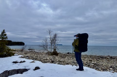 Photo from Snowshoeing Bruce National Park