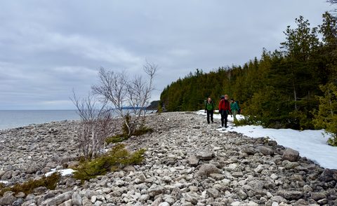 Photo from Snowshoeing Bruce National Park