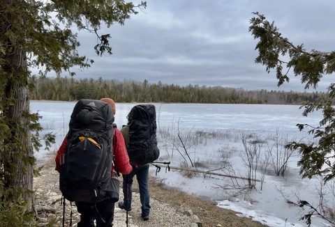 Photo from Snowshoeing Bruce National Park
