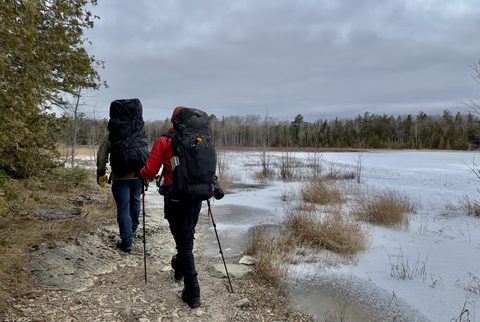 Photo from Snowshoeing Bruce National Park