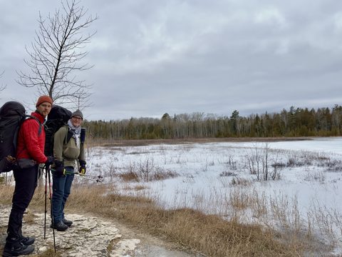 Photo from Snowshoeing Bruce National Park