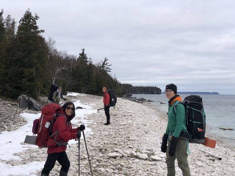 Photo from Snowshoeing Bruce National Park