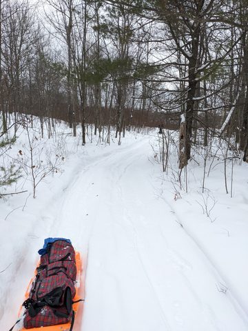 Photo from Queen Elizabeth II Wildlands - 2022 Pulk Pull