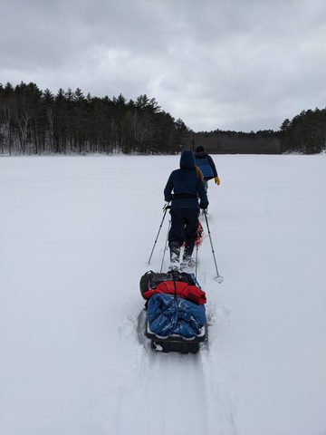 Photo from Queen Elizabeth II Wildlands - 2022 Pulk Pull