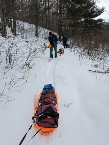 Photo from Queen Elizabeth II Wildlands - 2022 Pulk Pull