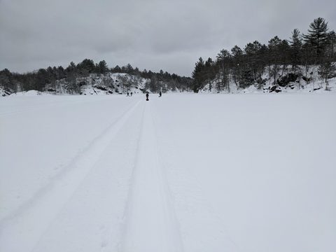 Photo from Queen Elizabeth II Wildlands - 2022 Pulk Pull