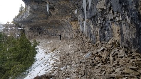 Photo from Beginners Winter Backpacking Course