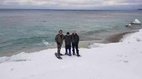 Photo from Beginners Winter Backpacking Course