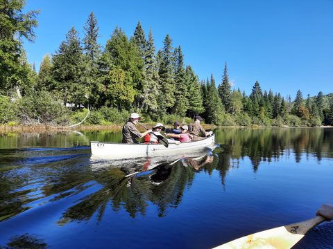 Photo from Backcountry Algonquin Canoe Trip