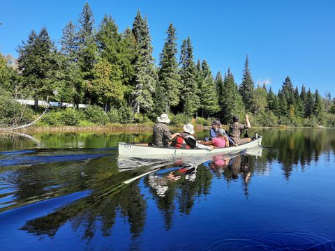 Photo from Backcountry Algonquin Canoe Trip