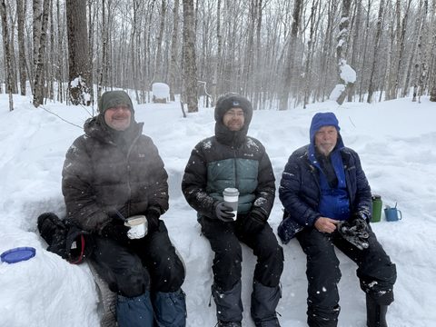 Photo from Beginners Winter Backpacking Course