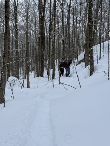 Photo from Beginners Winter Backpacking Course