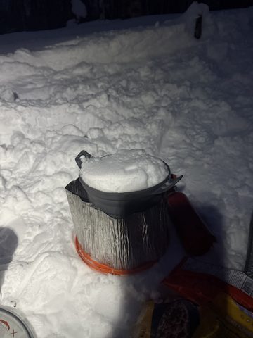 Photo from Beginners Winter Backpacking Course