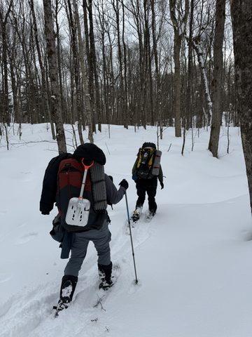 Photo from Beginners Winter Backpacking Course