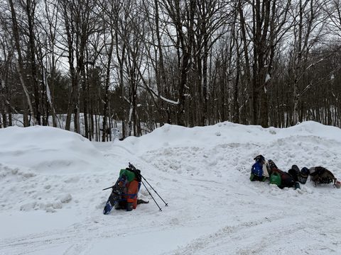 Photo from Beginners Winter Backpacking Course